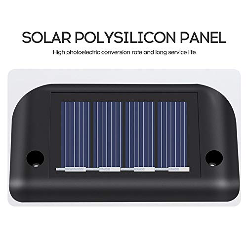 Staright Cerca solar ao ar livre à prova d'água para escadas de jardim lâmpada de luz quente para e