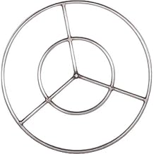 Dagan Industries Stainless Steel Fire Ring - 22 inch