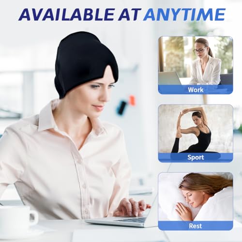 Image of Migraine Relief Cap, Soothing Headache Ice Face Mask Products