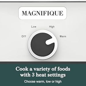 4-Quart Slow Cooker with Casserole Manual Warm Setting - Perfect Crock Pot for Family Dinners, Dishwasher Safe Crock,Versatile Cookware for Large Families or Entertaining 4 Quart Slow Cooker with Casserole Manual Warm Setting Perfect Crock Pot for Family Dinners Dishwasher Safe CrockVersatile Cookware for Large Families or Entertaining