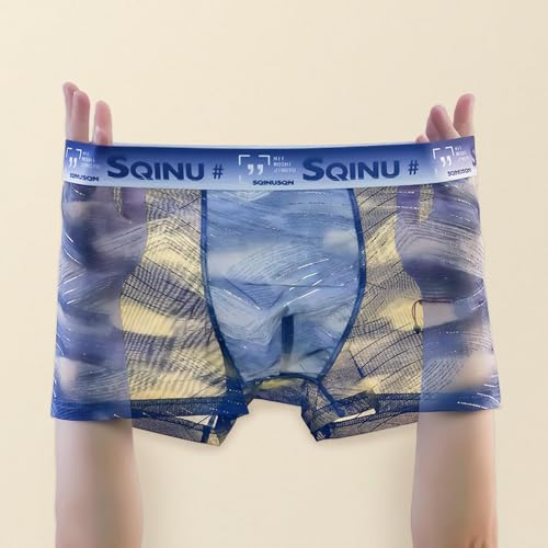 Boxer de seda hielo para hombres activos: comodidad transpirable en caqui pack de 3 2XL 3