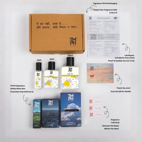 Image of TMPerfumehouse ILoui imagine EDP for Men & Women | Fresh, Citrusy & Long Lasting Perfume Spray | Citrus, Amber & Fresh Fragrance | Luxury Gift for Him & Her | TMPH | 50ml