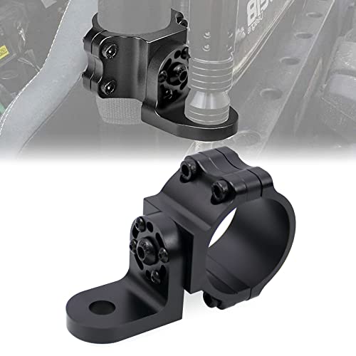 RYANSTAR RACING 360 Roating UTV Mount Bracket Flag Mount Whip Light Mount Fits for 1.75-2inch Roll Bar Compatible with Polaris RZR Can Am Commander Polaris RZR 900 1000 XP Pro Talon 1000
