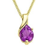 Diese Kette ist aus 9 Karat (375) Gelbgold gefertigt. Im Gold eingraviert finden Sie eine Marke von 9 k (375).