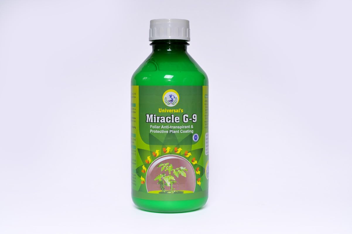Miracle G-9 Dual-Purpose Milky Plant Coating | Reduces Water Loss & Transpiration | Protects from Frost, UV & Drought | Eco-Friendly Plant Shield | 1ltr-image-46
