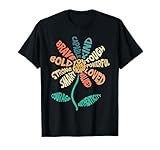 You Are Enough Be Kind Groovy Flower Mental Health Awareness T-Shirt