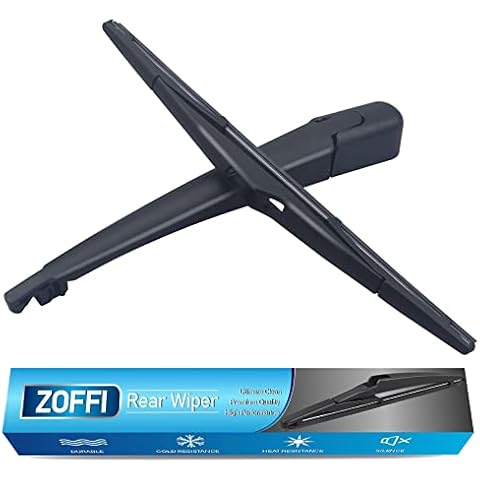 Rear Wiper Arm Blade, Replacement for KIA Sportage 2004-2016 - ZOFFI Back Windscreen Wiper Assembly Replacement - All Season Natural Rubber Cleaning Window Cover
