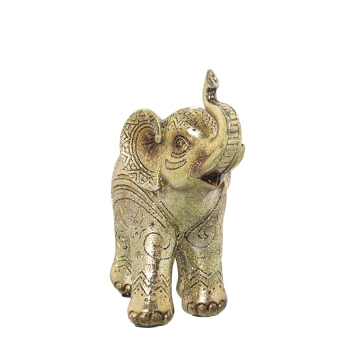 Orado Elephant Resin Figure, 17 x 7 x 16 cm