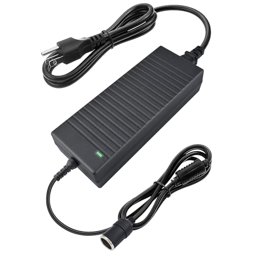 12V 15A AC to DC Converter 180W 110V to 12V Converter Cigarette Lighter to Wall Outlet Adapter AC to DC Adapter for Car Refrigerator Vacuum Cleaner