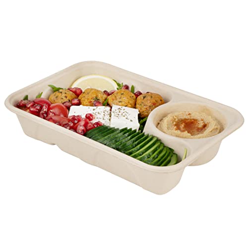 Restaurantware Pulp Tek 34.2 Ounce To Go Containers 100 Sustainable