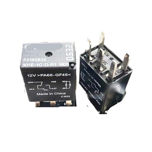 Relé automotriz 12V 301E-1C-D-R1 de 5 pines interruptor 301-1C-C-R1 coche