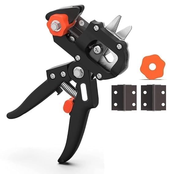 2-in-1 Garden Grafting Tool Kit, Professional Plant Cutter Durable Stainless Steel Blade for Nursery Home Use-image-48