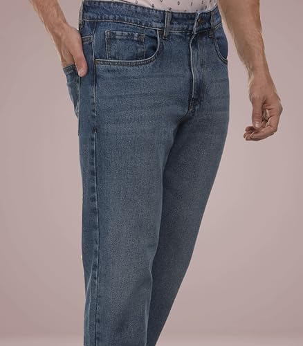 Image of i'sol Men's Loose Baggy Fit Wide Legged Jeans