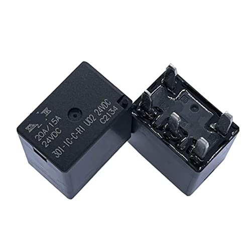 Relé de coche 12V 35A 301-1C-C-R1-U01 de alta capacidad con conmutación estable de 5 pines