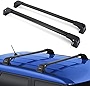 ISSYAUTO Roof Rack Crossbar Compatible with Soul 2014-2019, Cross Bar Roof Rail Luggage Bar Carrier with Lock Key Anti-Theft Only fit Fixed Point