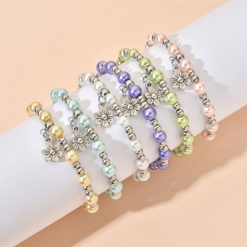 Flower Girl Proposal Gifts, Will You Be My Flower Girl? Thank You Bridesmaid Cute Stretchy Bracelet Gifts for Girls On Wedding Day4