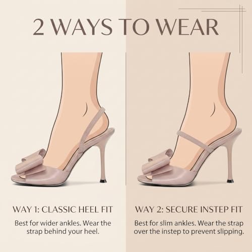 Image of Satin High Heels Slingback Open Toe Mules Sandals Bow Stiletto Sexy Heels Comfortable Wedding Party Shoes