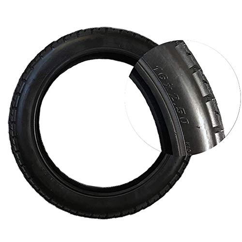 YLLN 16 x 2,50 monociclos eléctricos autoequilibrados Ruedas de neumático Exterior de Repuesto para Accesorios Negros V10/V10F