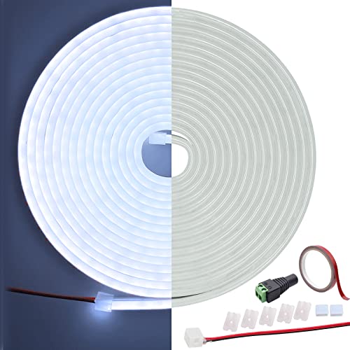 GZRUICA e[vCg LED lICg XgOCg LEDe[v SMD2835fq 600A 5M ؒf\ IP65hdl 12V dA_v^[Ȃ ŒANZT[t ԗp Ɩ Ŕp ͋CCg [zCg,6500