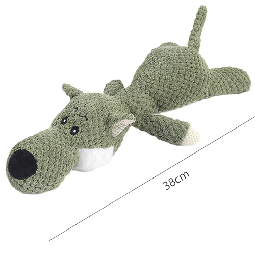 Juguete de Peluche para Perros Grandes, Lobo Sonoro miniatura 6