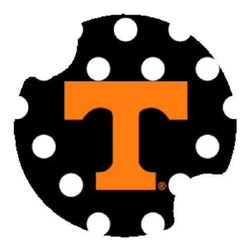 Thirstystone University of Tennessee Dots Car Cup Holder Coaster, 2-Pack (DUTN3)