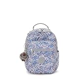 Kipling Mochila feminina Seoul S, Fluxo manchado, 10''L x 13.75''H x 6.25''D, Kipling Mochila feminina Seoul S