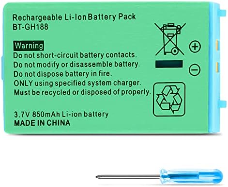 Batteria Per Nintendo DS Batteria Ricaricabile Per Gameboy Advance SP | 2000 MAh Litio | La Più Capace Sul Mercato! Batteria Gameboy Advance SP - Foto 3