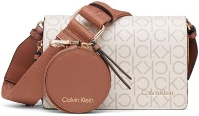 Calvin Klein womens Millie Triple Compartment Camera Bag Crossbod...