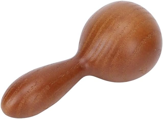 ARFUKA Muscle Roller Manual Wood Massage Stick Handheld Muscle Roller Rolling Massager for Back Face Leg Arm and Body Cellulite