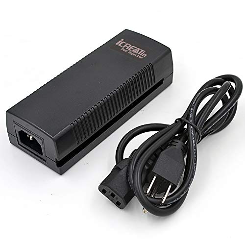 iCreatin Gigabit POE Plus+ Injector 802.3at 30W Power Over Ethernet up to 120 Meters (390 Feet), PSE-560065G