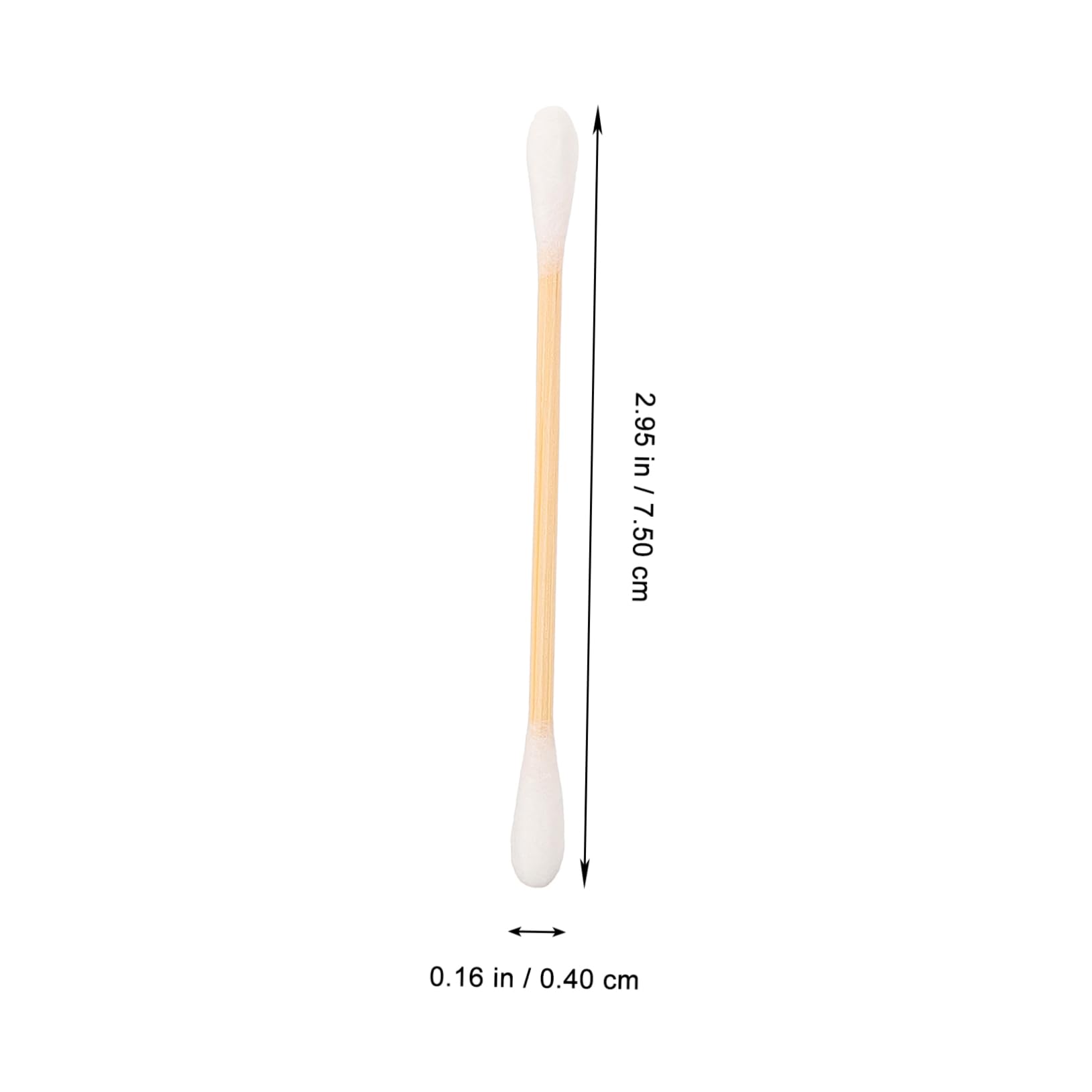 PartyKindom 200pcs Microblading Cotton Buds Safety Applicator Swabs Multipurpose for Cleaning Beauty