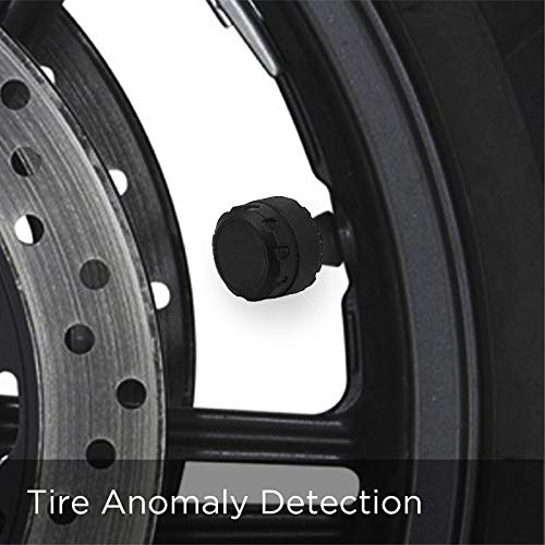 3T6B Motorcycle TPMS, Wireless Digital Motorcycle Tire Pressure Gauge Monitoring System Tire Pressure Gauge Monitoring System 2 Sensors for Motorcycle - Thumbnail 7