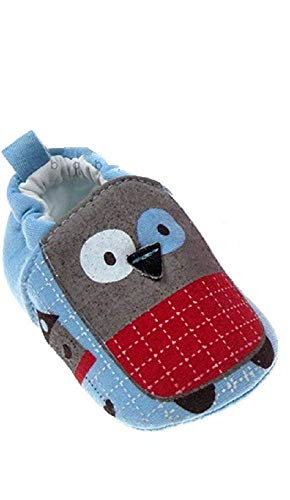 Soft Touch Bébé Garçon Chaussures Chaussons Bébé Pantoufle Bleu - bleu clair, 56/62 0-3 Monate Cover
