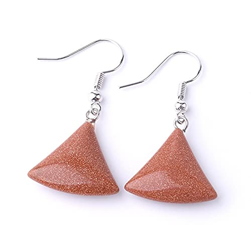 Boucles d'oreilles améthyste anti-allergie en argent et agates noires légères - 4