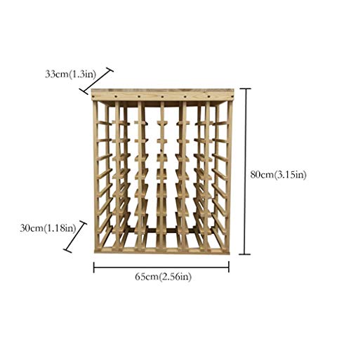 Soporte de Vino de Madera para Hogar y Cocina miniatura 2