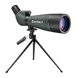 BARSKA 20-60 x 80mm Waterproof Spotting Scope Porro Prism BK-7 with Tripod and Case