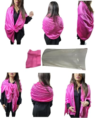 Couvre-balles foulard fluide pour ne plus avoir froid en robe de cocktail