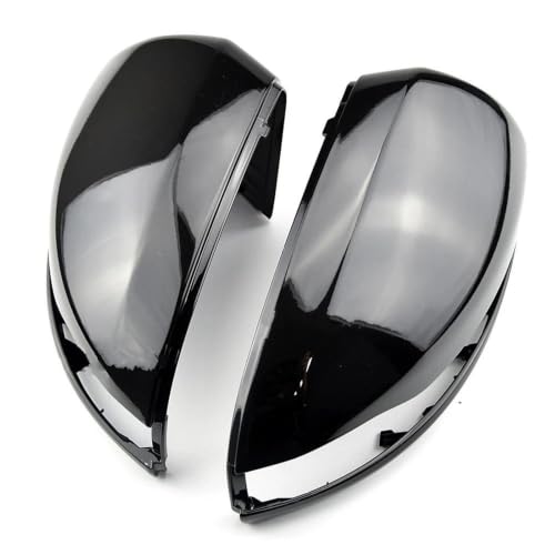 Coque rétroviseur Benz Classe C W205 protection look carbone noir brillant