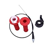 Fácil de instalar y usar. Namvo 7/8 Zoll Gasgriff Grip Twist mit Kabelbaugruppe für ATV Quad Pit Dirt Bike 50 70 90110 125cc