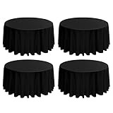 manteles de tela y ganchillo 【Mano de obra exquisita】: el mantel LYAFS está hecho por artesanos expertos. Los manteles redondos negros están diseñados con bordes doblados y costuras finas para garantizar un aspecto elegante y sin hilos sueltos. Nuestros tintes que no destiñen se mantienen vibrantes y verdaderos, y no se desvanecen ni se transfieren durante el lavado o el uso. Puede soportar el uso repetido y el lavado frecuente.