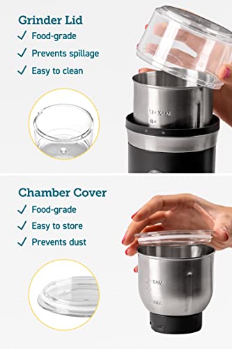 Image of Cosori Coffee Espresso Grinder Electric, Stainless Steel Blades, 12 Cups (Pack of 6)