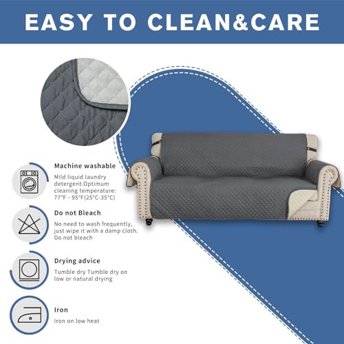 Housse de canapé antidérapante imperméable anti-rayures chat