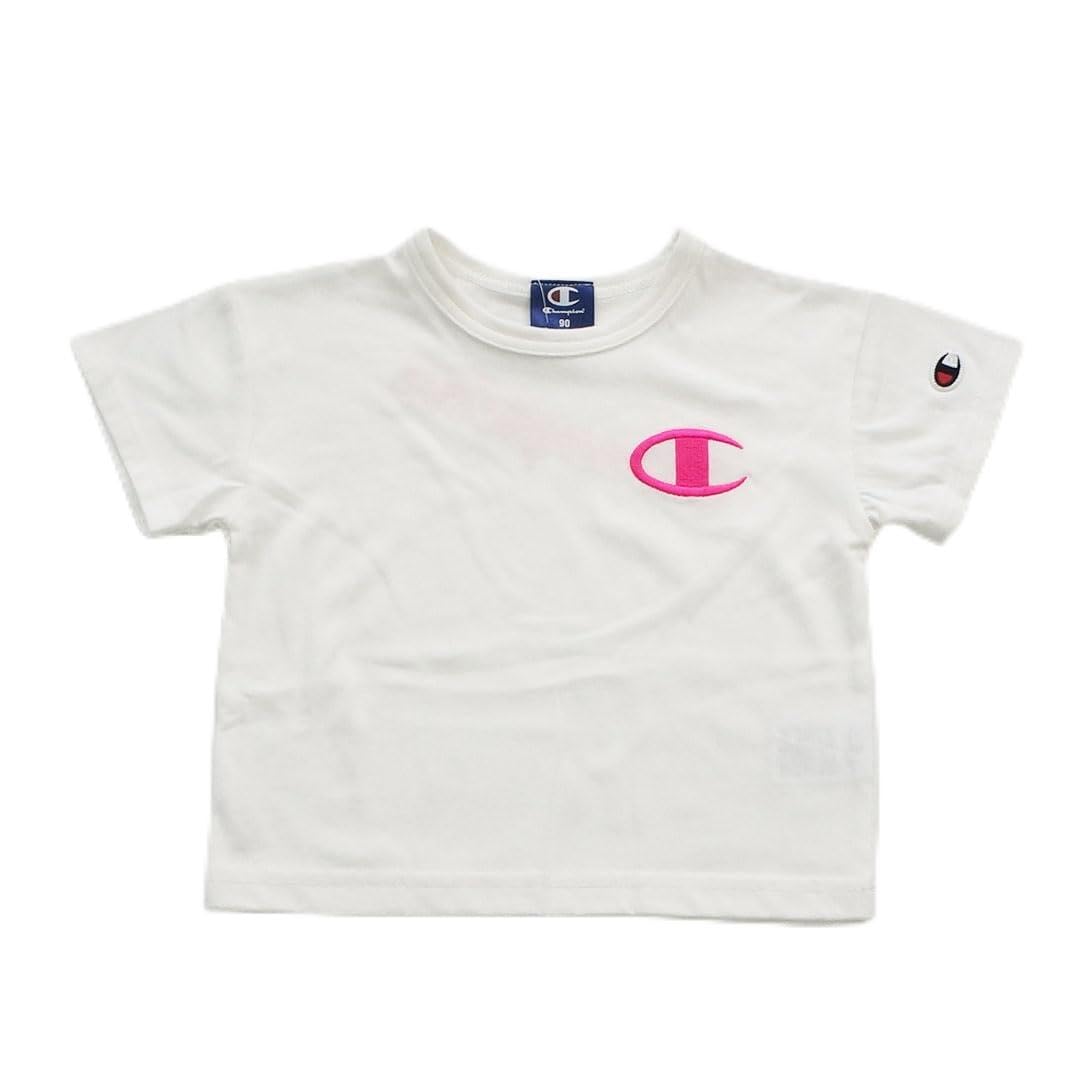 【Champion】 Ｔシャツ ネオンカラーロゴ ベビー