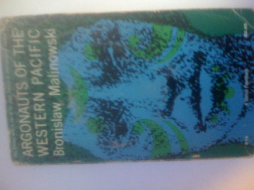 Argonauts of the western Pacific;: An account o... B0007FKC4C Book Cover