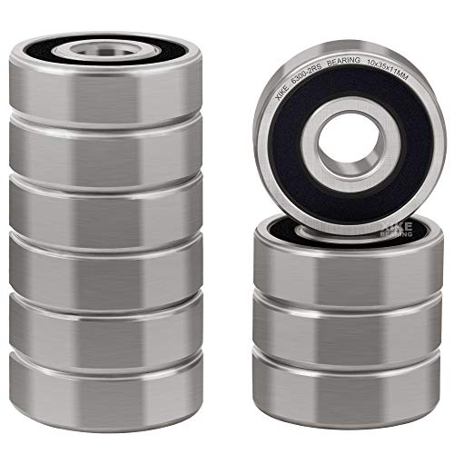Roulement à billes 6300-2RS 10x35x11 mm étanche caoutchouc pour moteur