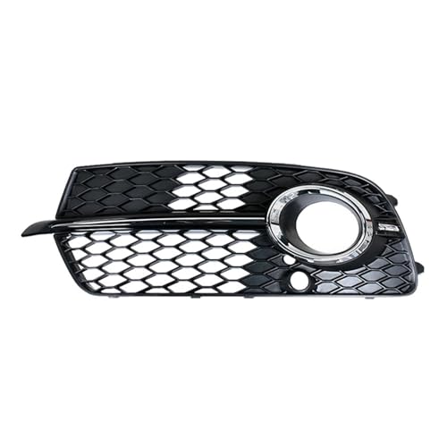 AOLCZFHY Compatible with Audi Q5 Sport S-line 2013-2016 2017 Car Front Fog Light Cover Grill Fog Lamp Frame Trim Decorative 8RO807681S 8RO807682M(Left)