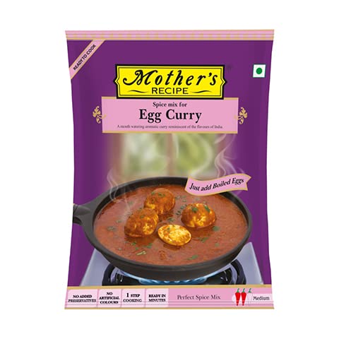 Mothers Recipe Egg Curry Mix Pouch 100 g Pack of 6 (B0C4PYPZXG) Amazon Price History, Amazon Price Tracker