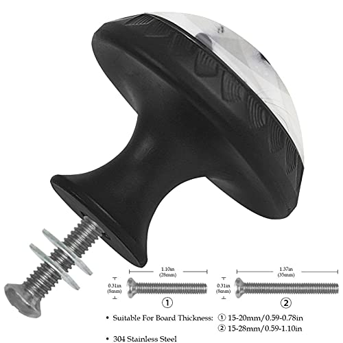 Boutons de tiroir ronds phoque pour rénover facilement une commode enfant