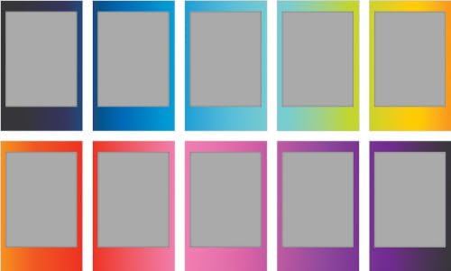 Fujifilm Instax Mini Instant Rainbow Film, 10 Sheets, 2 Value Set