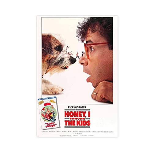 Movie Poster Honey, I Shrunk The Kids Canvas Poster Bedroom Decor Sports Landscape Office Room Decor DONGDA Poster Gift Unframe:12Ã18inch(30Ã45cm)